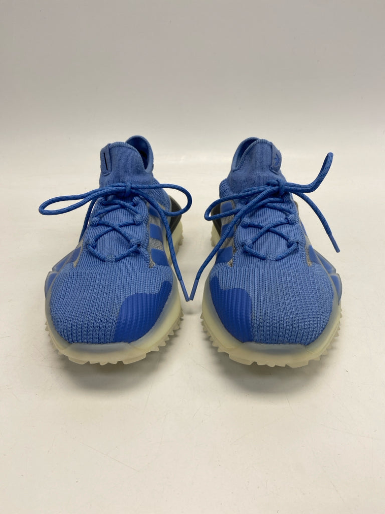 Adidas Size 8.5 Blue Lace-Up Men&