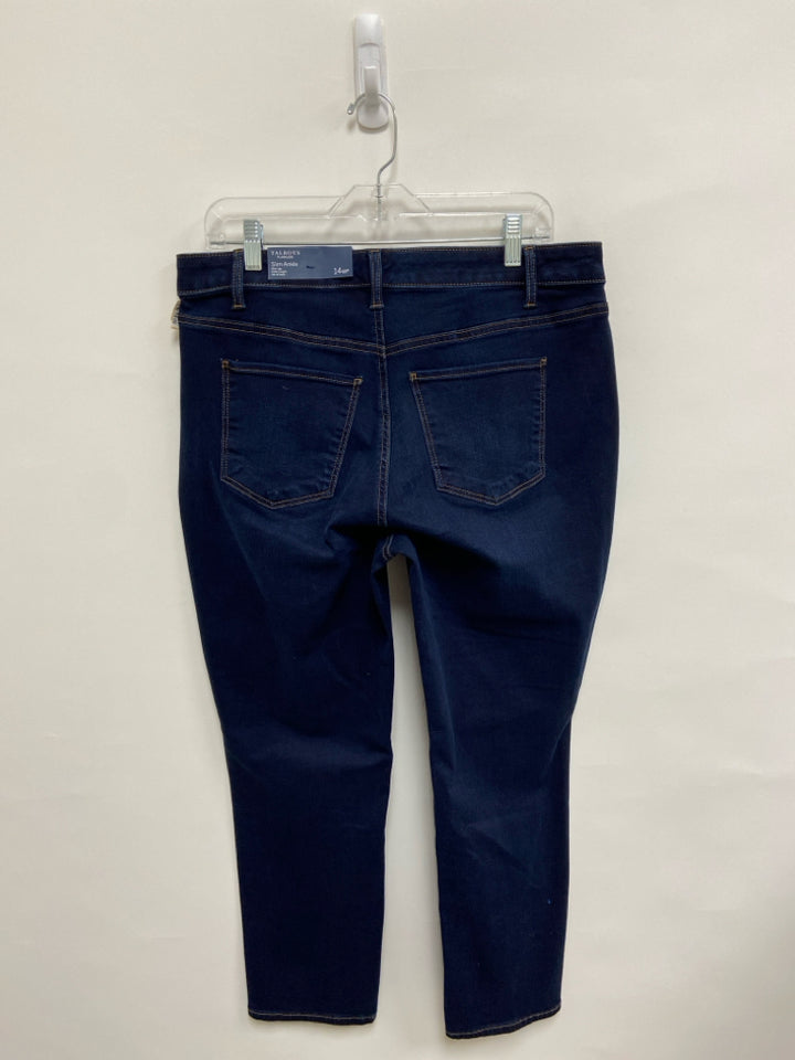 NWT Talbots  SIZE  14WP Navy Plus Size Jeans