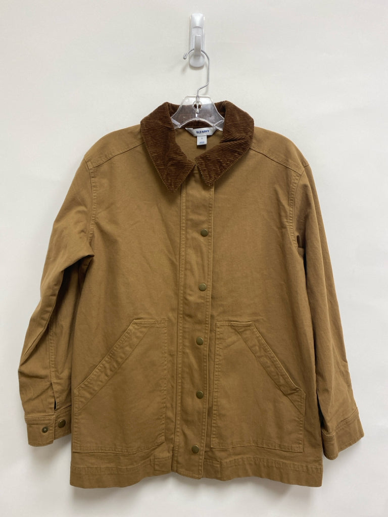 Old Navy Size S Tan Button Up Ladies Jacket