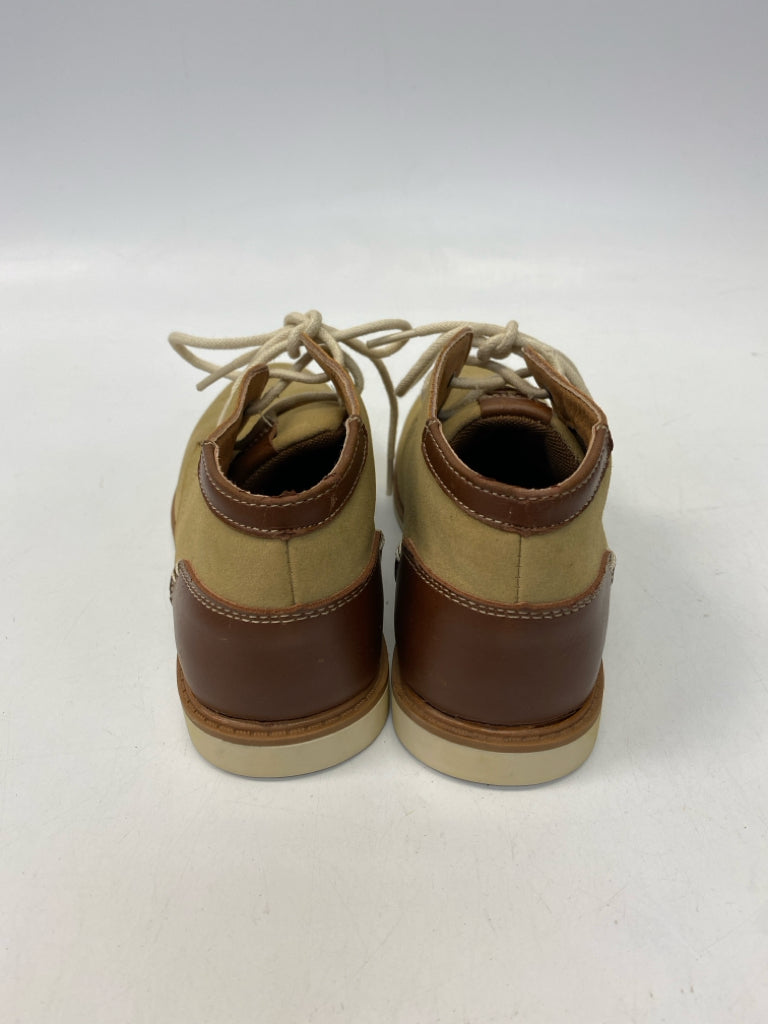SIZE 3 Camel Brown Lace-Up Boy&