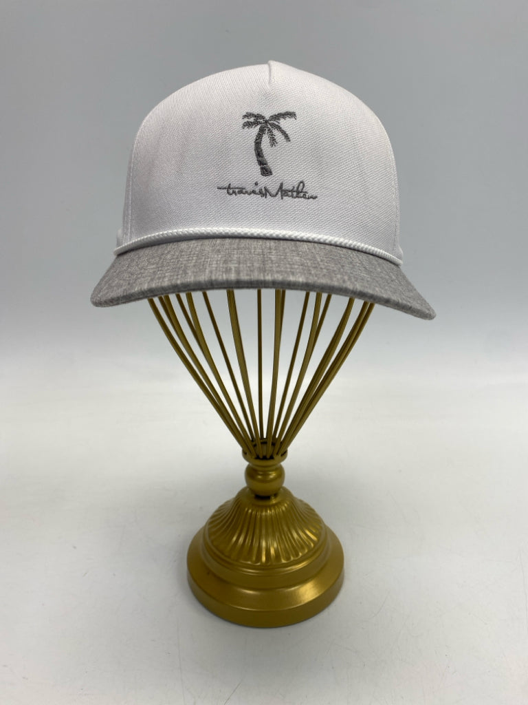 Travis Mathew White Gray Palm Trees Men&