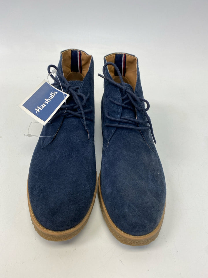 NWT Tommy Hilfiger  Size 9 Navy Lace-up Suede Boots