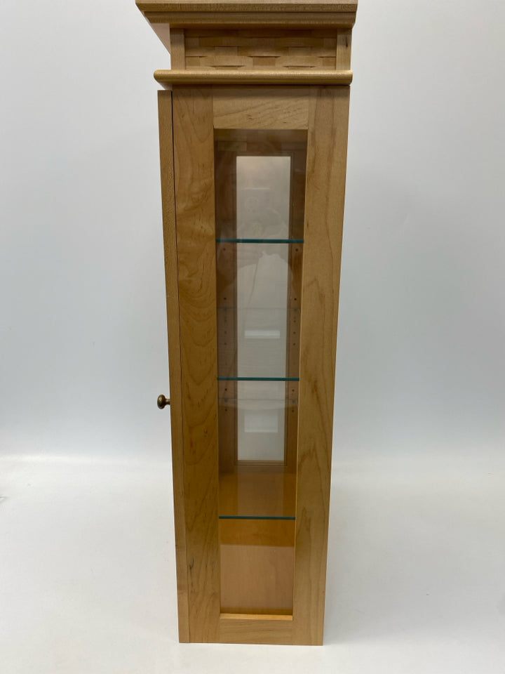 Longaberger Collectors Club Mini May Series Hanging Display Cabinet