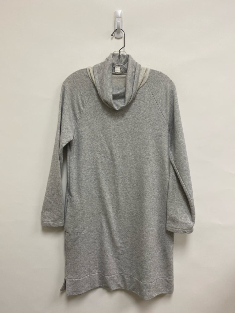 J Crew Size S Gray Mottled Cowl Neck Ladies Dress