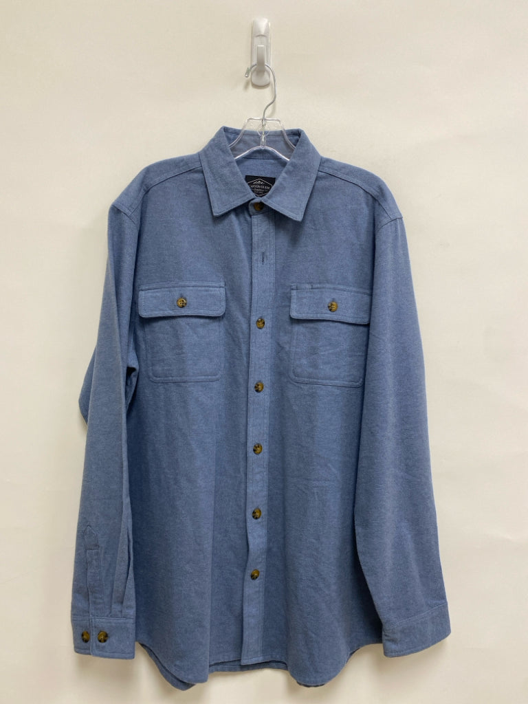 Canyon Guide Outfitters Size M Blue Button Up Men&