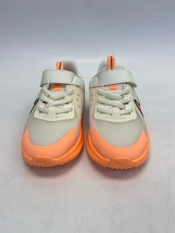 NWOT Nike SIZE 13 Cream Orange Girl&