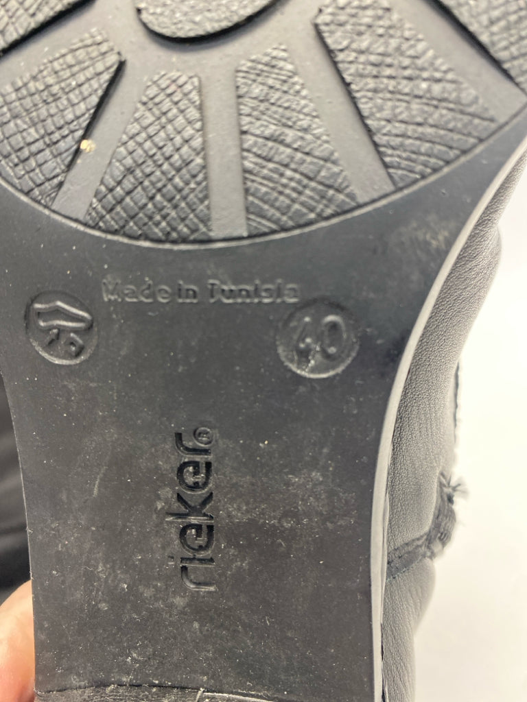 Rieker EU Shoe Size 40 US Shoe Size Black Boots