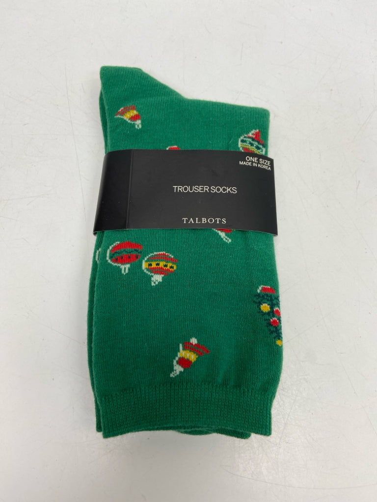 NEW Talbots Green Red Ornaments Christmas