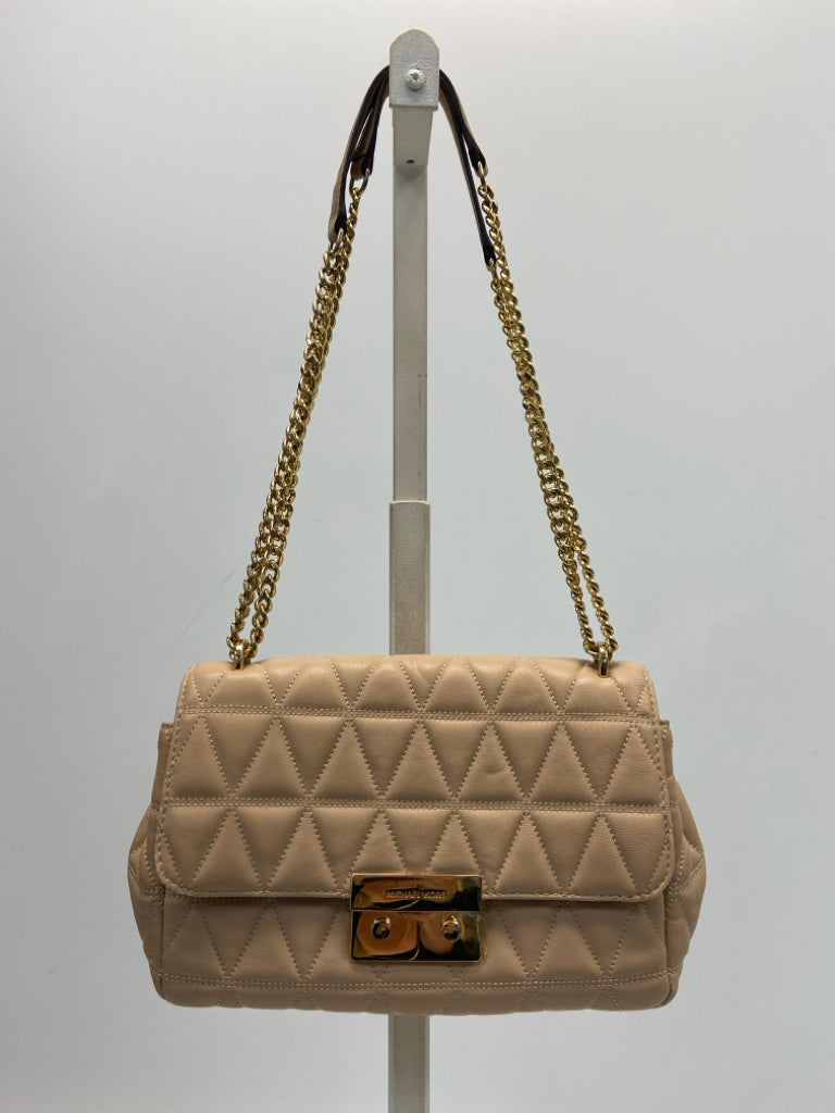 Michael Kors US Shoe Size Brown Quilted Handbag