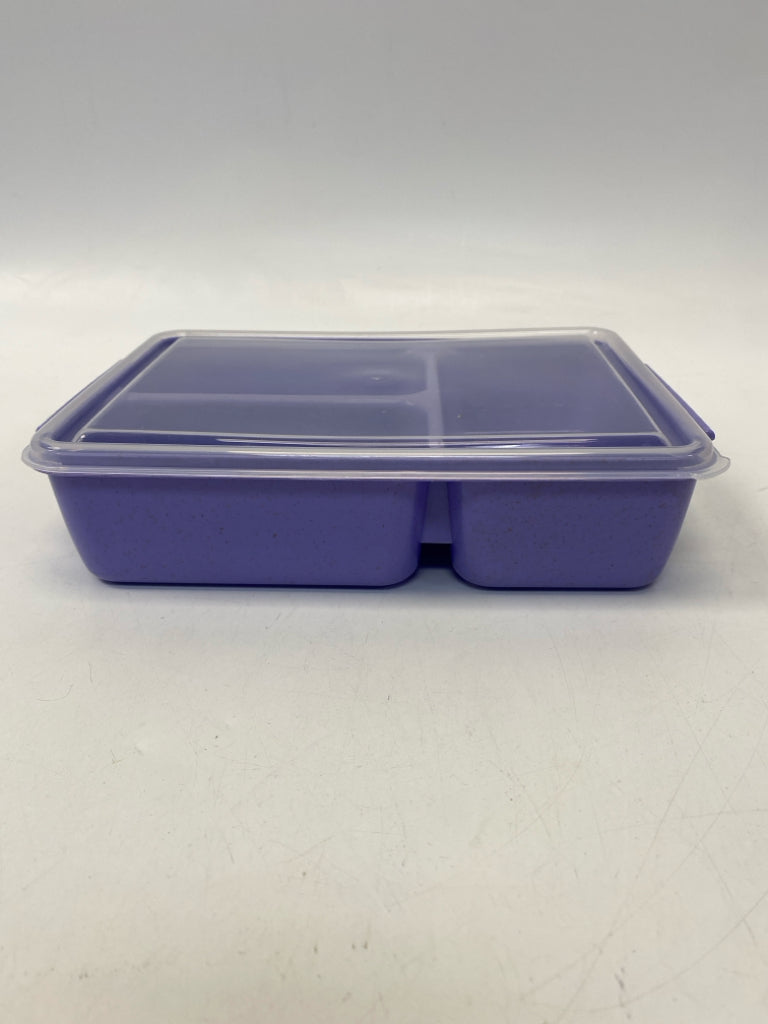 Purple Clear Storage Container