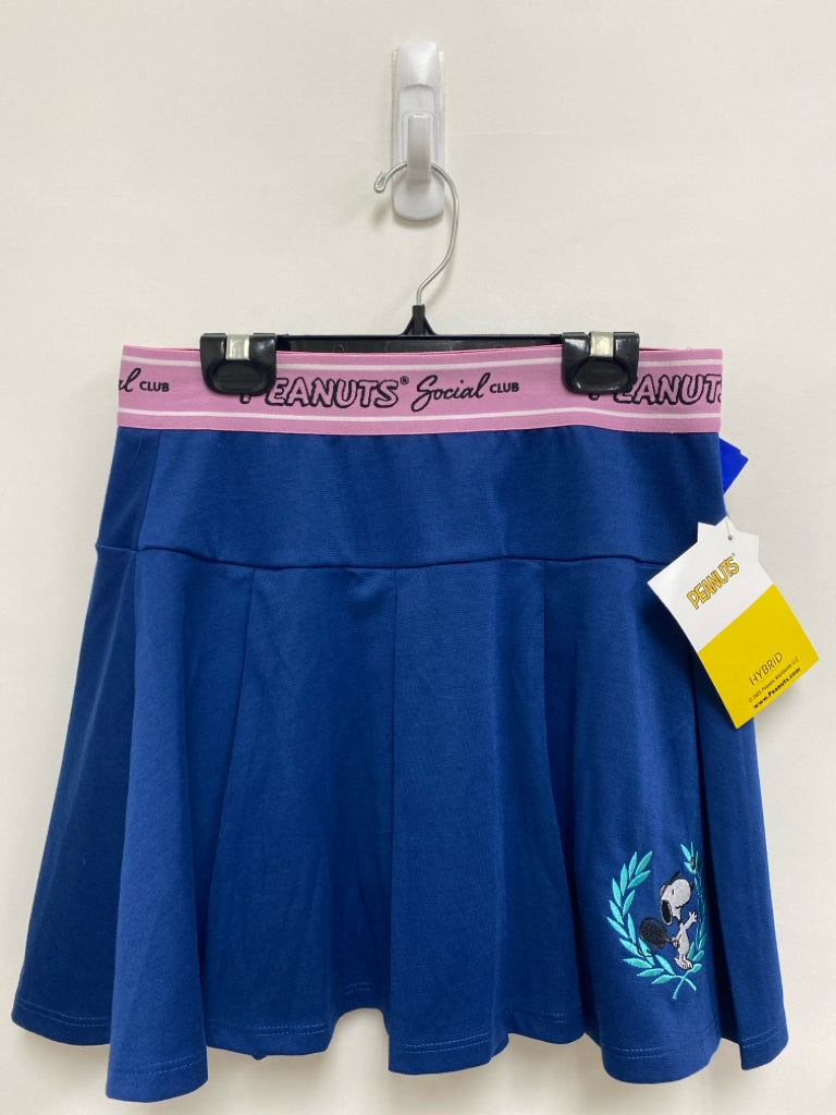 NWT Size M Navy Lilac Peanuts/Charlie Brown Ladies Skort