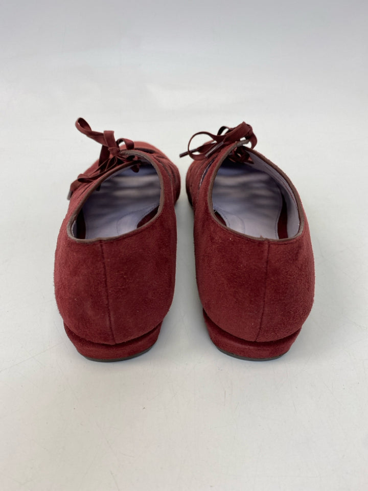 Johnston/Murphy  Size 6 Dark Red Cutout Flats