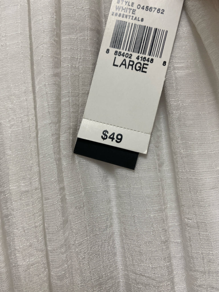 NWT ALYX Size L White Ladies Pants