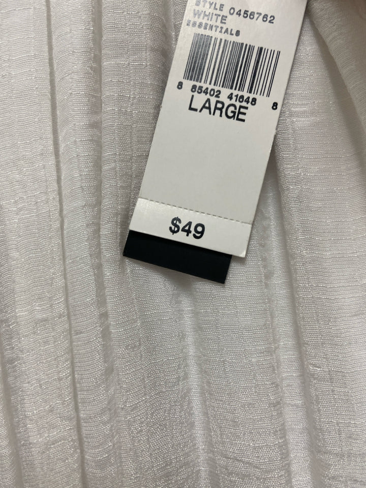 NWT ALYX Size L White Ladies Pants
