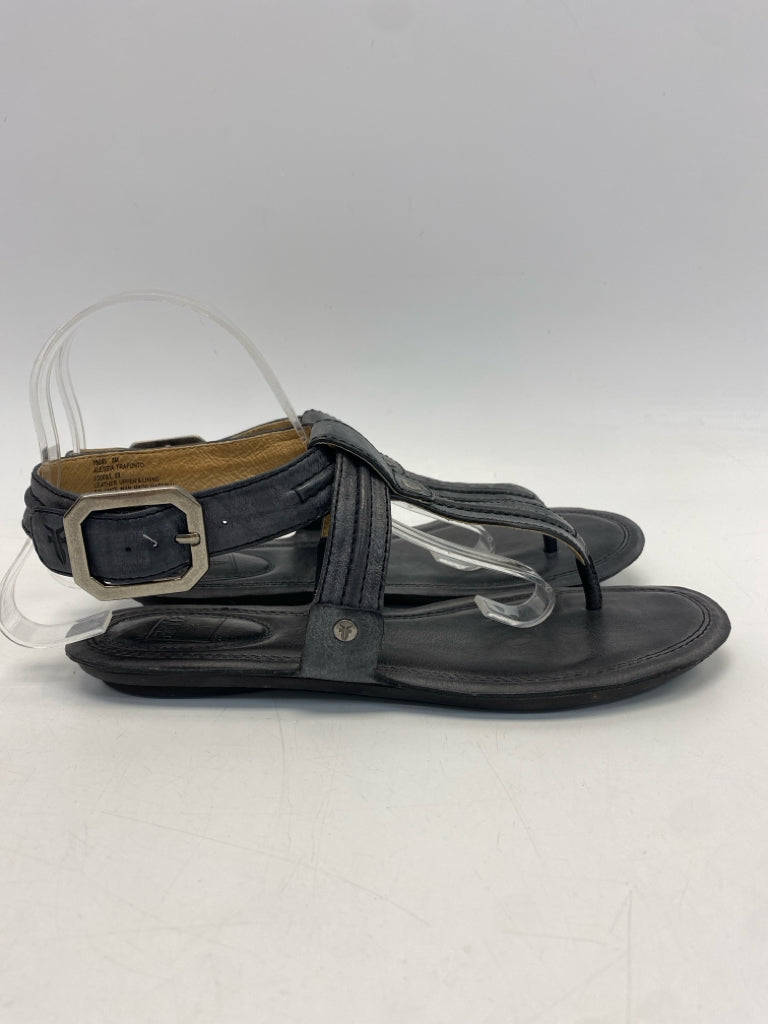 Frye  Size 8 Dark Gray Sandals