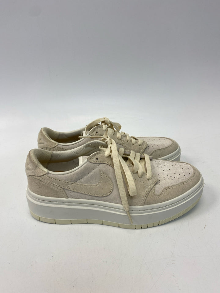 Nike  Size 9.5 Cream Lace Sneakers