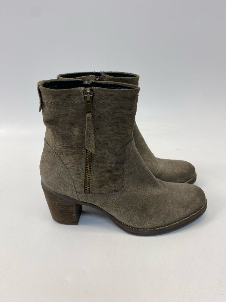 Taos US Size 7.5 Brown Side Zipper Boots