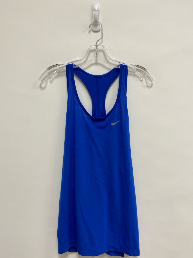 Nike Size M Royal Blue Tank Athletic Top