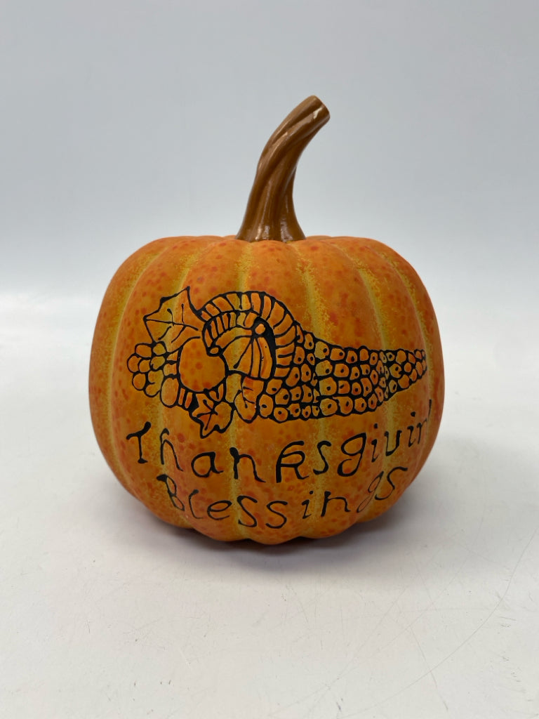 Orange Words Thanksgiving