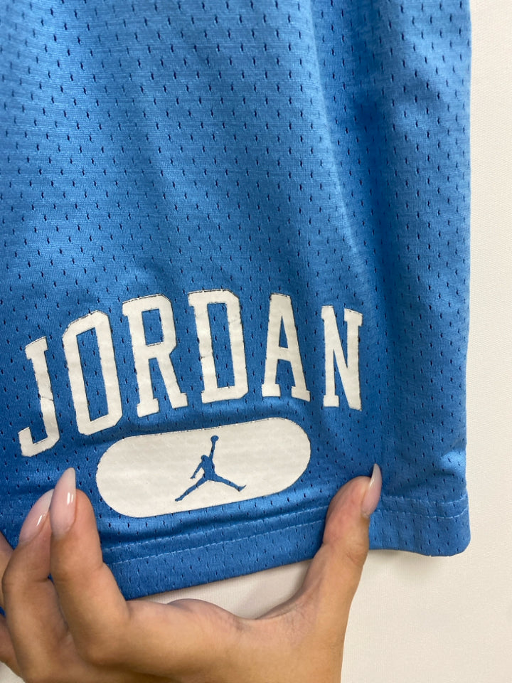 JORDAN SIZE 12/13 Blue White Logo Boy&