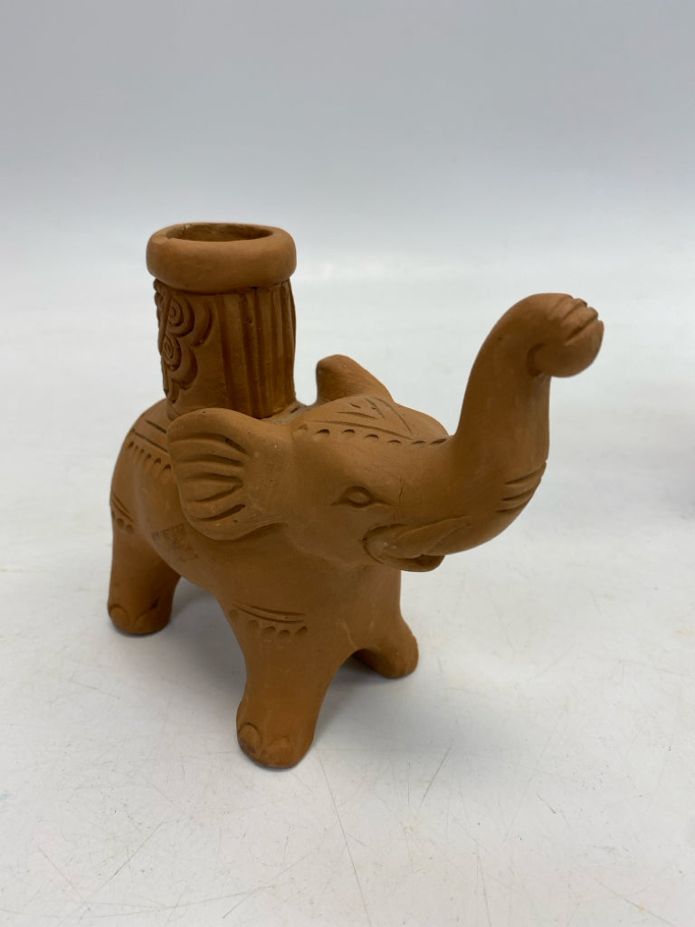 Terra Cotta Candleholder(s)