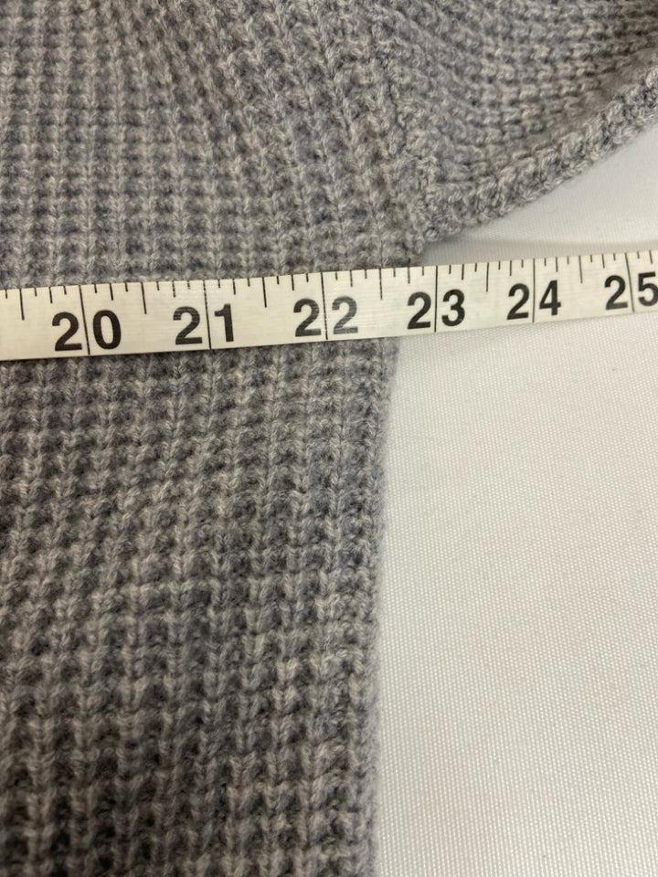 Coach Size L Gray Texture Hooded Ladies Sweater