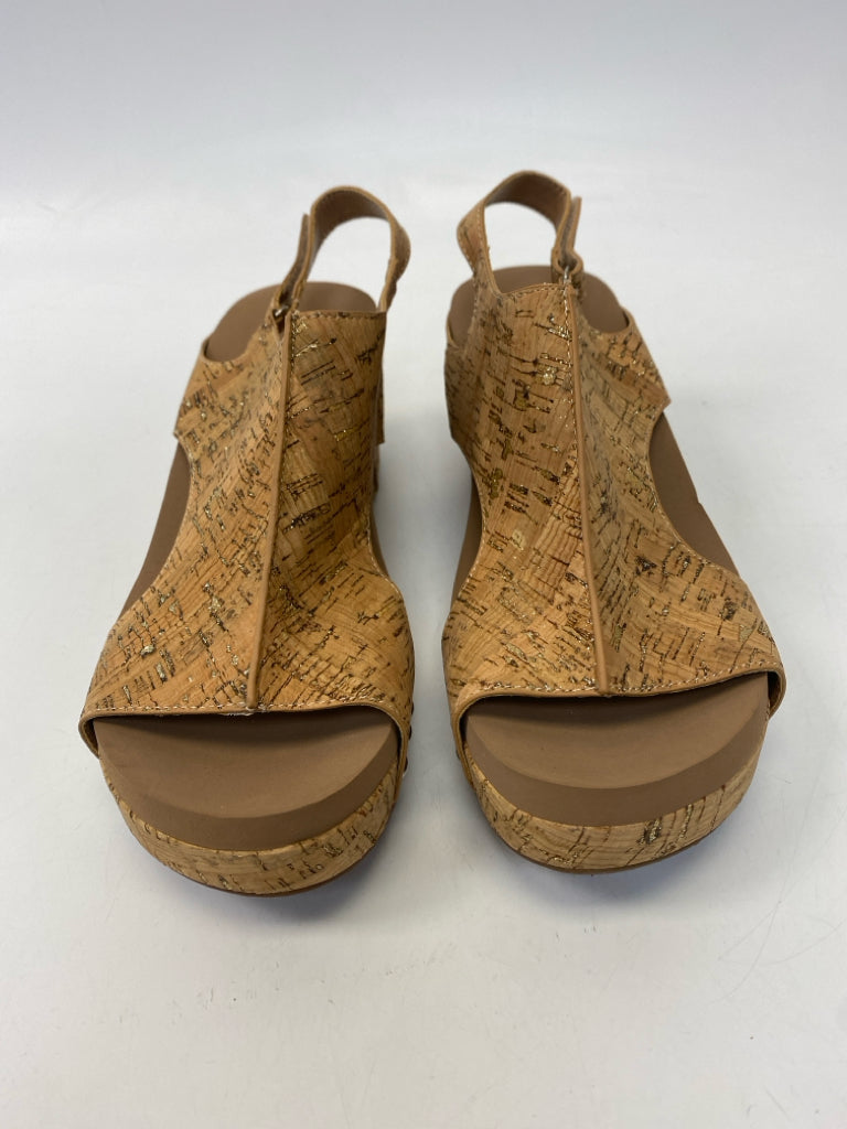 Corkys  Size 10 Brown Studded Sandals