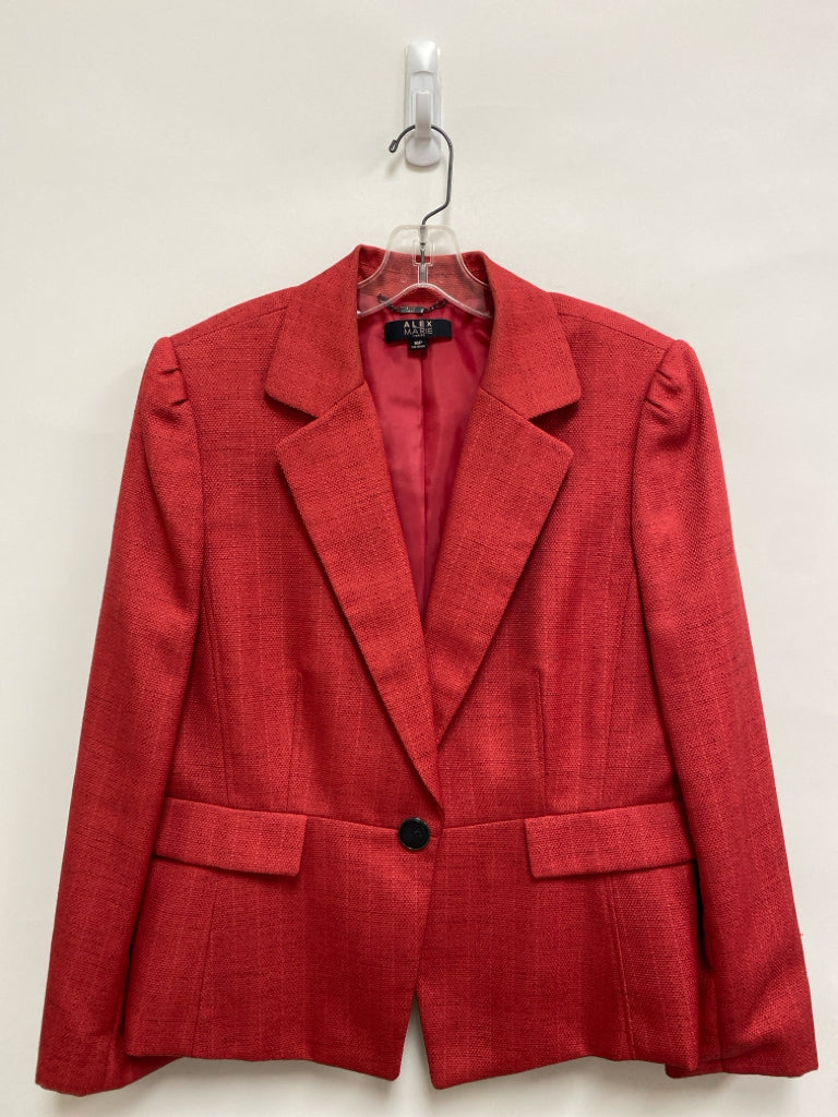 Alex Marie  SIZE  16P Red Plus Size Jacket