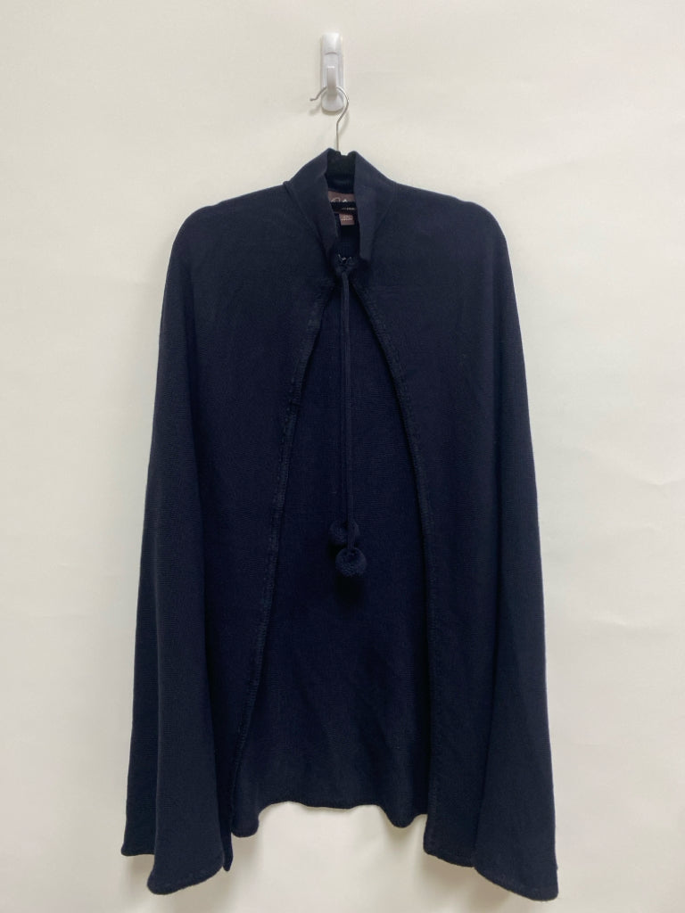 Patricia Nash Size OSFM Navy Cape Ladies Sweater