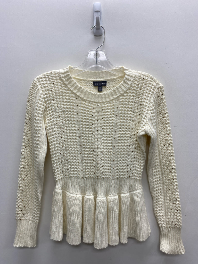 Limited Size SP Cream Texture Petite Sweater
