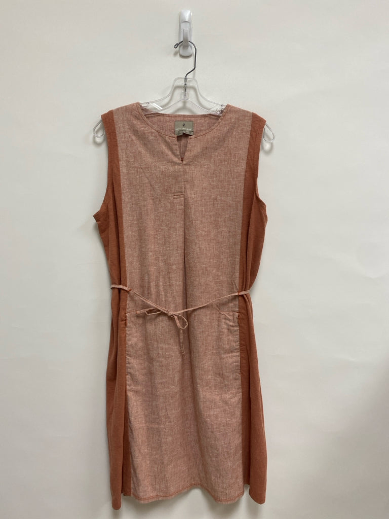 Royal Robbins Size S Peach Terra Cotta Sleeveless Ladies Dress