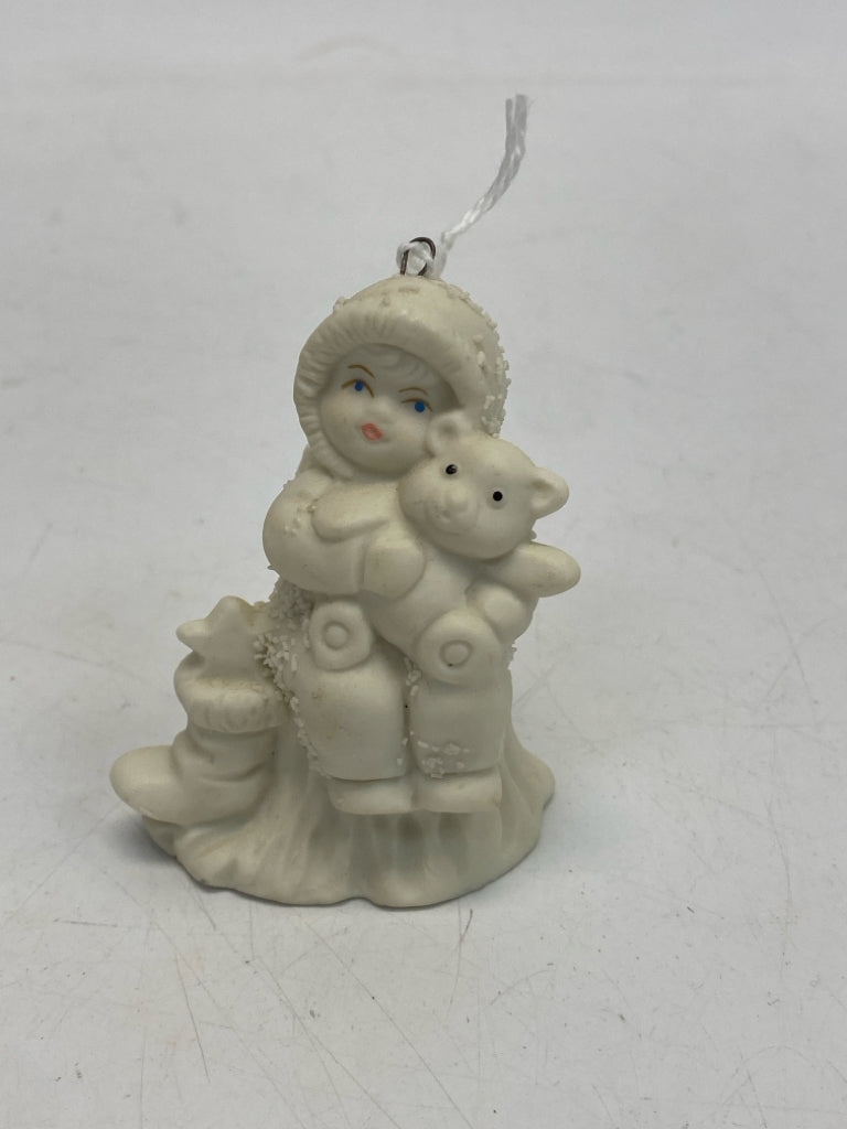 Cream Snowbabies Ornaments