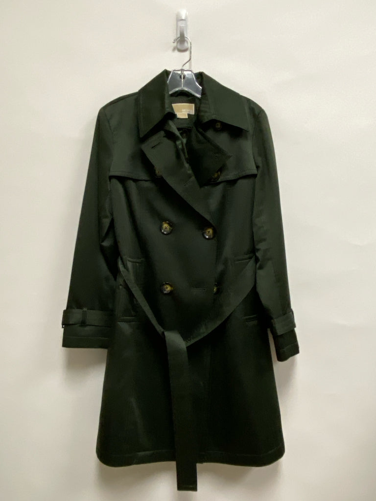 Michael Kors Size M Magenta Dark Green Double-Breasted Ladies Jacket