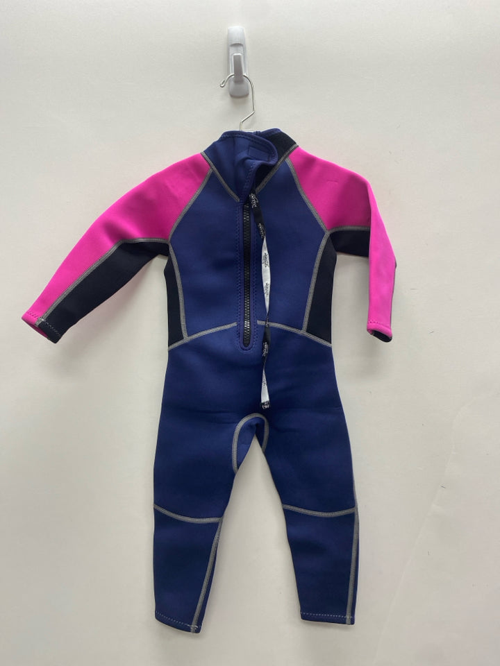 SIZE XS Navy Fuchsia Girl&