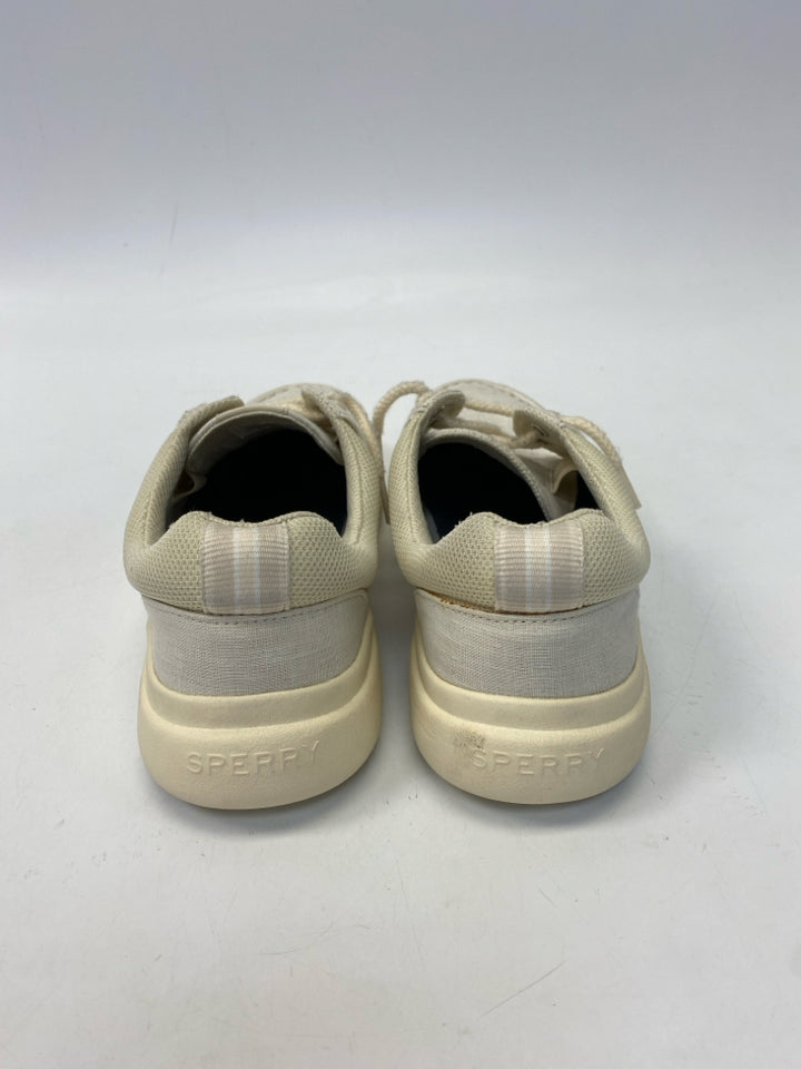 Sperry  Size 10 Cream Flats