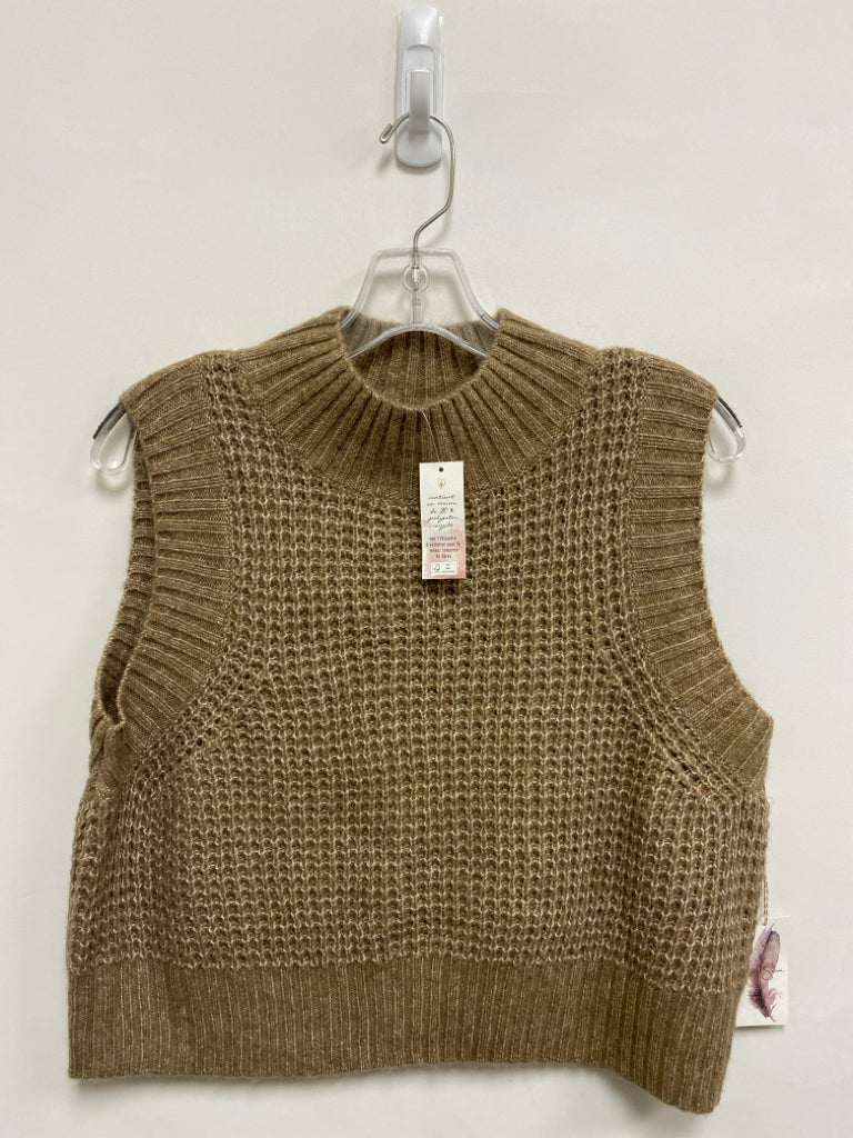 NWT Jessica Simpson Size XL Brown/White Mottled Ladies Sweater Vest