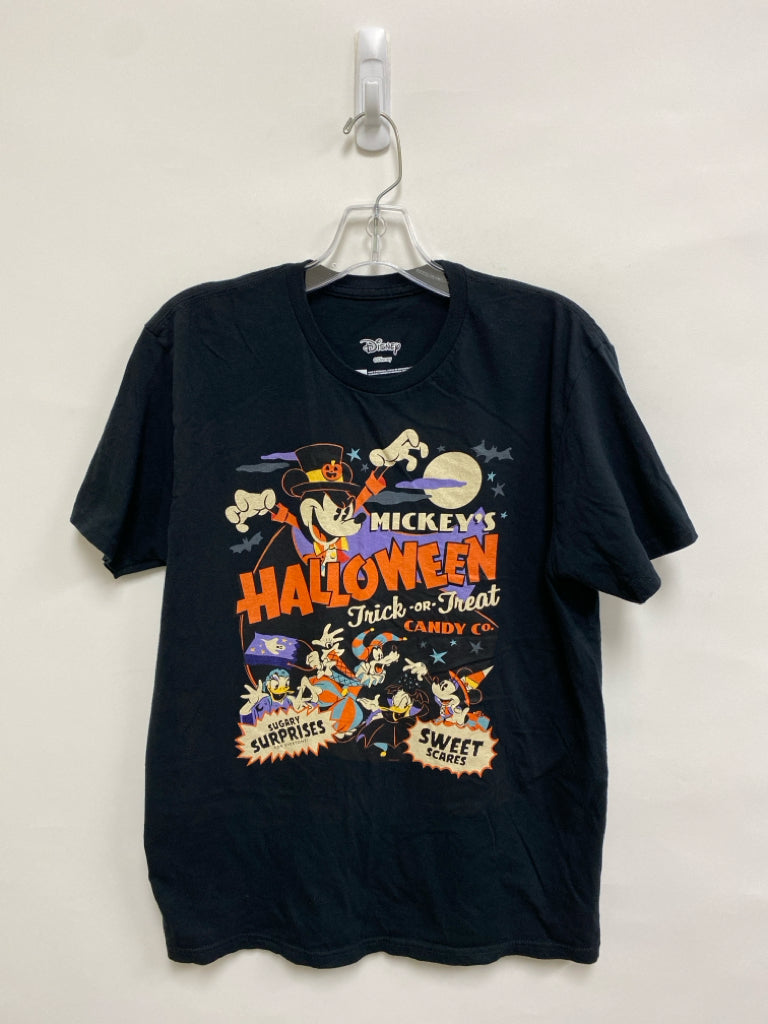 Disney Size M Black Orange/Cream Halloween Men&