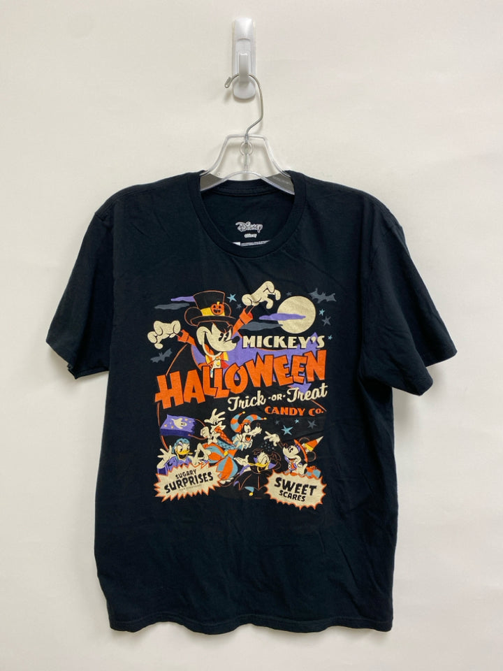 Disney Size M Black Orange/Cream Halloween Men&