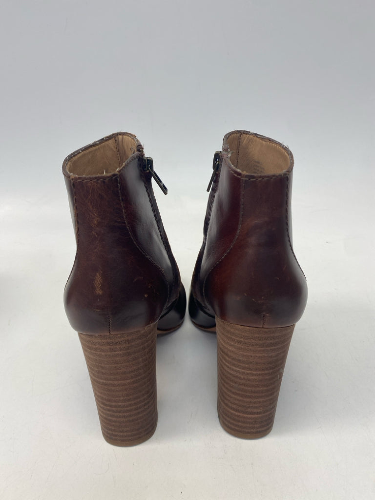 Madewell US Size 8 Dark Brown Leather Boots