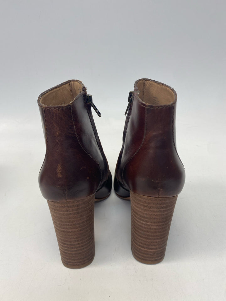 Madewell US Size 8 Dark Brown Leather Boots
