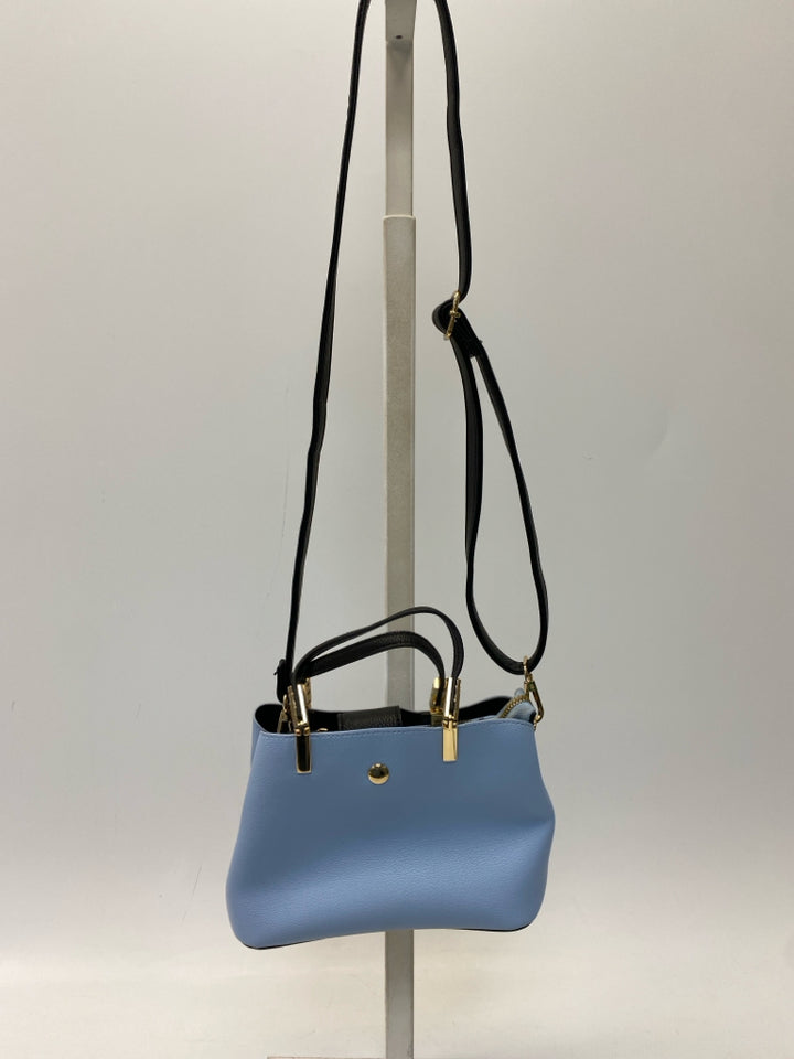 Blue Black Handbag