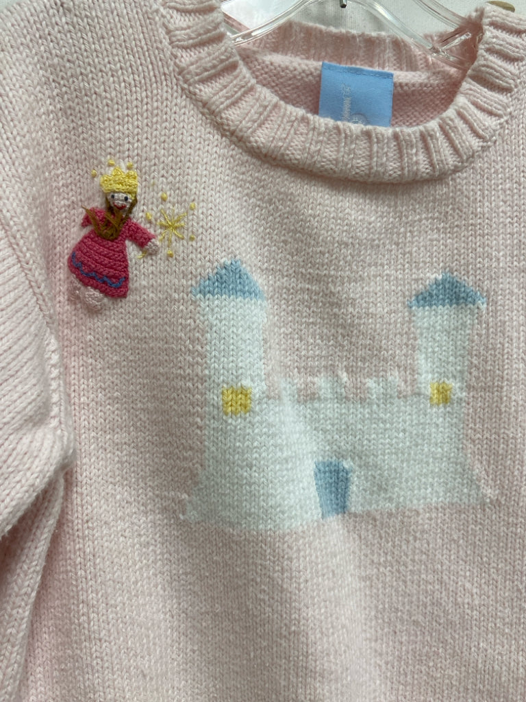 Bella Bliss SIZE 6 Pale Pink White Castles Girl&