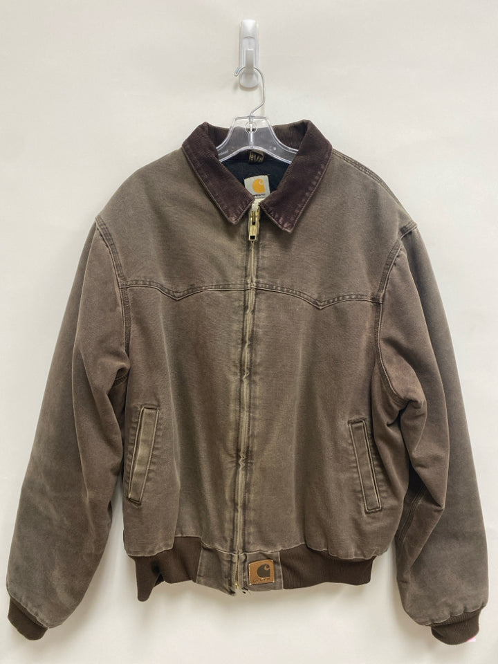 Carhartt Size XL Mocha Zip Down Lined Men&