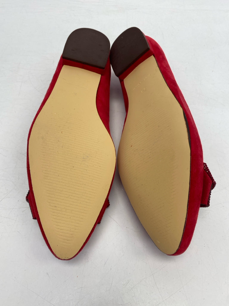NWOT Talbots US Shoe Size 8 Red Bow(s) Flats