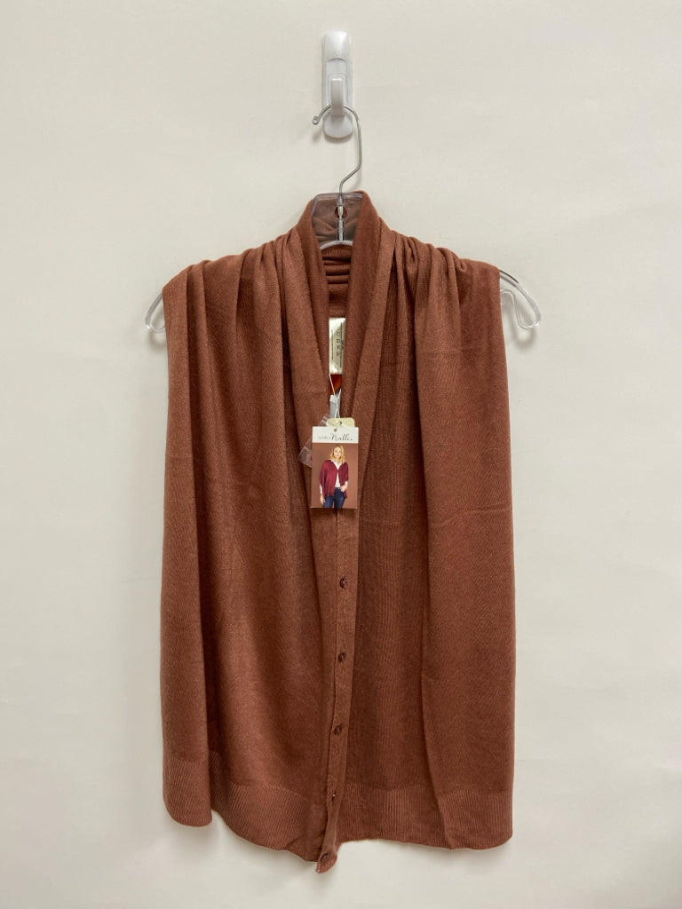 NWT Simply Noelle Size OSFA Dusty Rose Cape Ladies Sweater