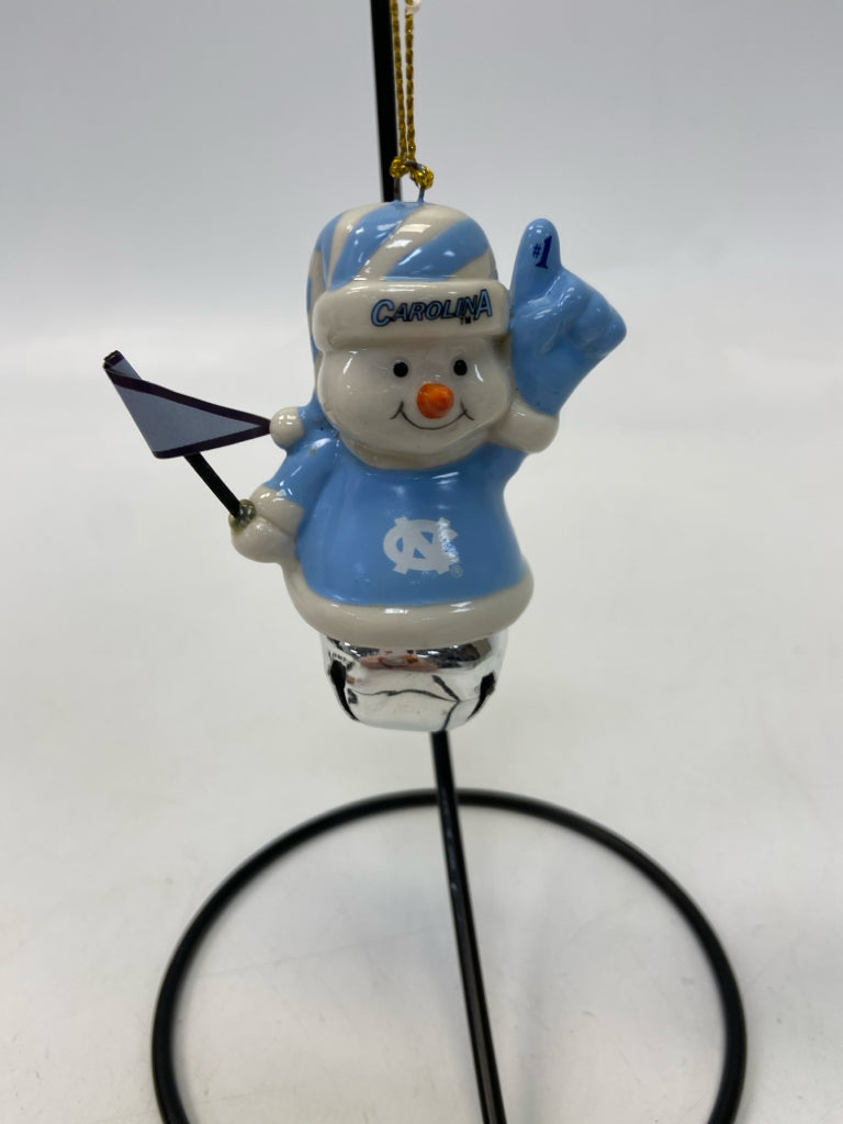 White Blue UNC Ornaments