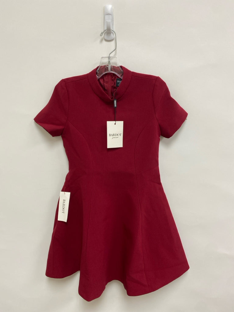 NWT SIZE 10 Burgundy Girl&