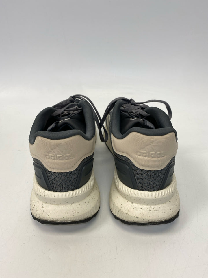 Adidas Size 10 Gray Lace-Up Men&