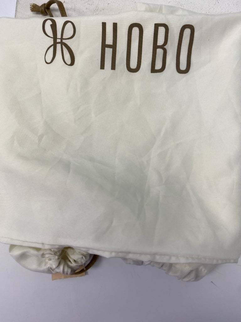 Hobo Gray Leather Handbag