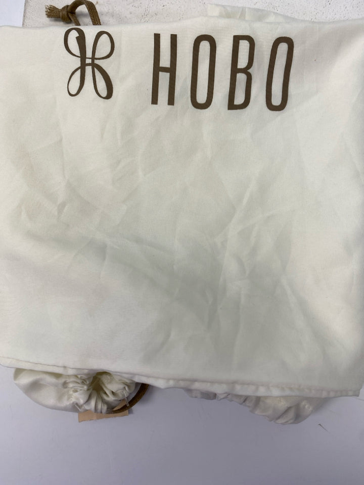 Hobo Gray Leather Handbag